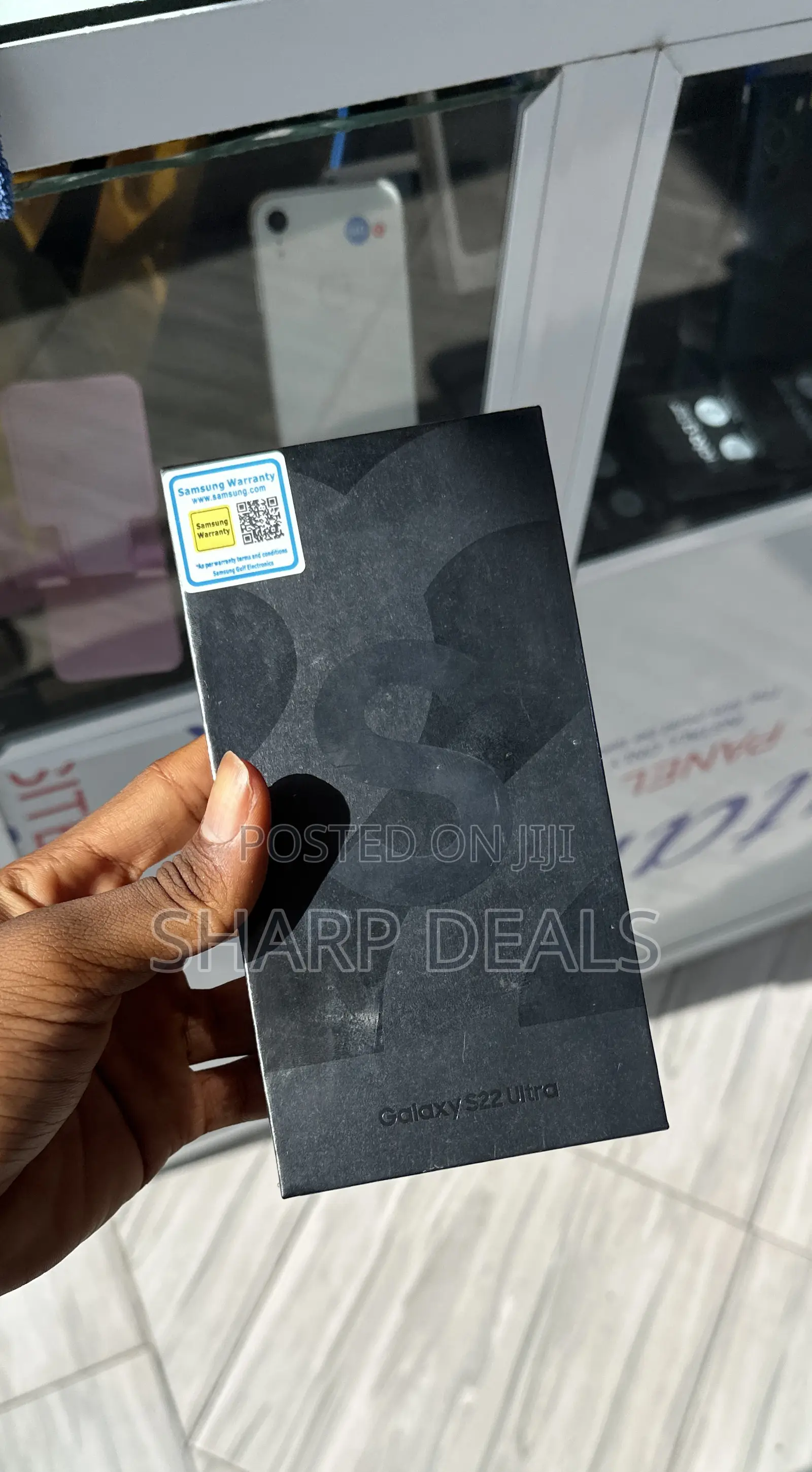 New Samsung Galaxy S22 Ultra 128 GB Black