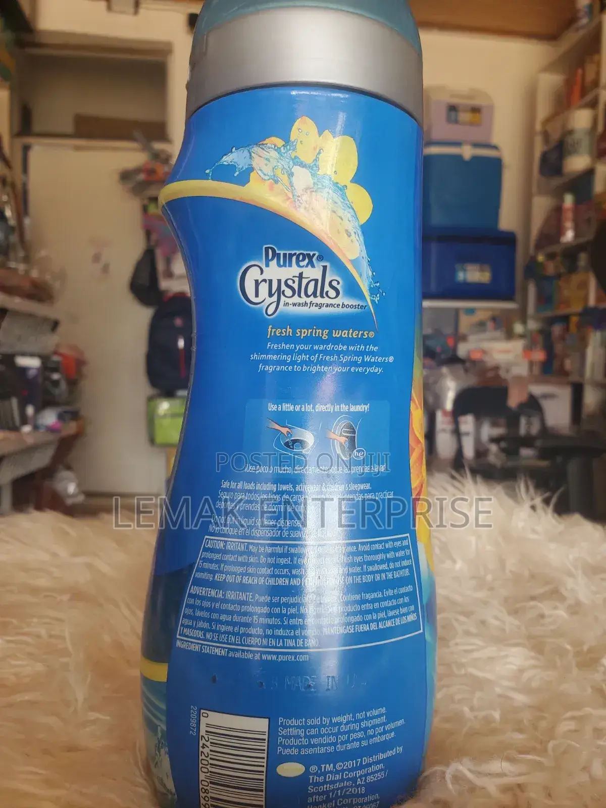 Frabric Softner/ Conditioner Purex Crystals Booster 510 G