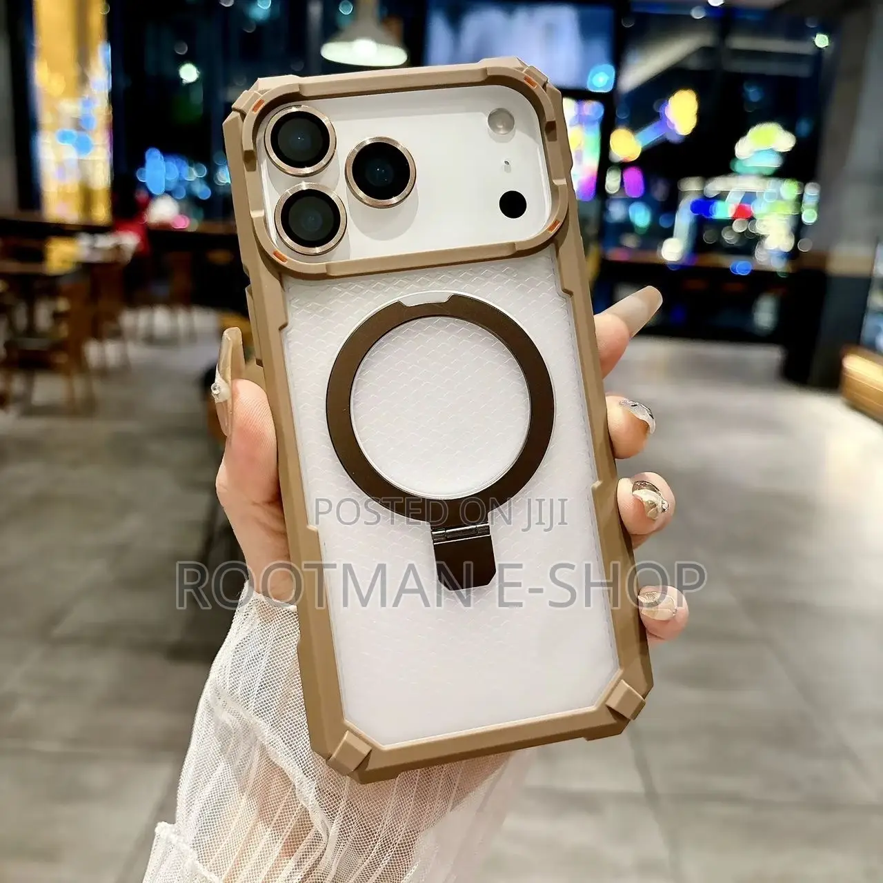 iPhone 17 Case, Shockproof ,17 Pro Max Cover, Clear Matte Finish