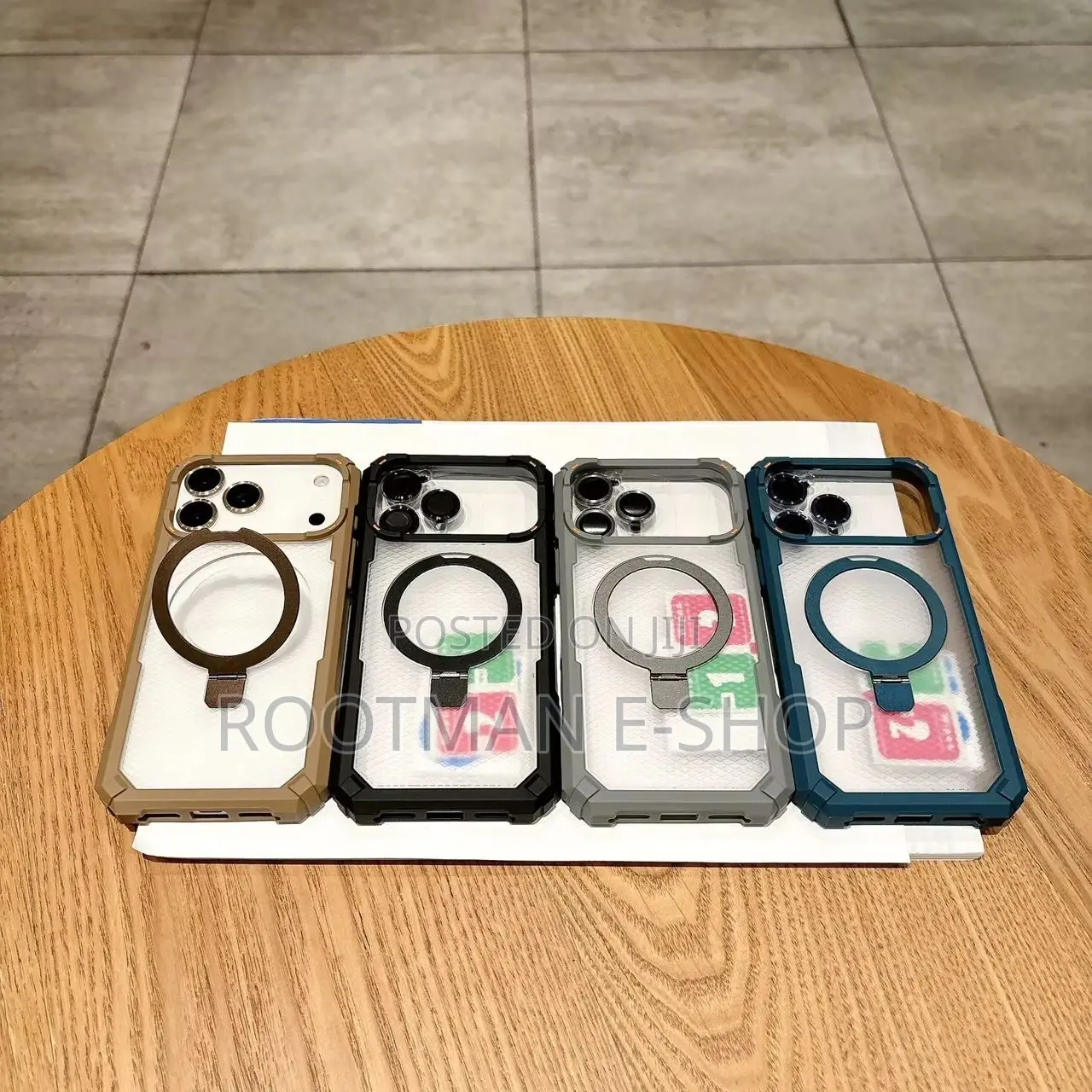 iPhone 17 Case, Shockproof ,17 Pro Max Cover, Clear Matte Finish