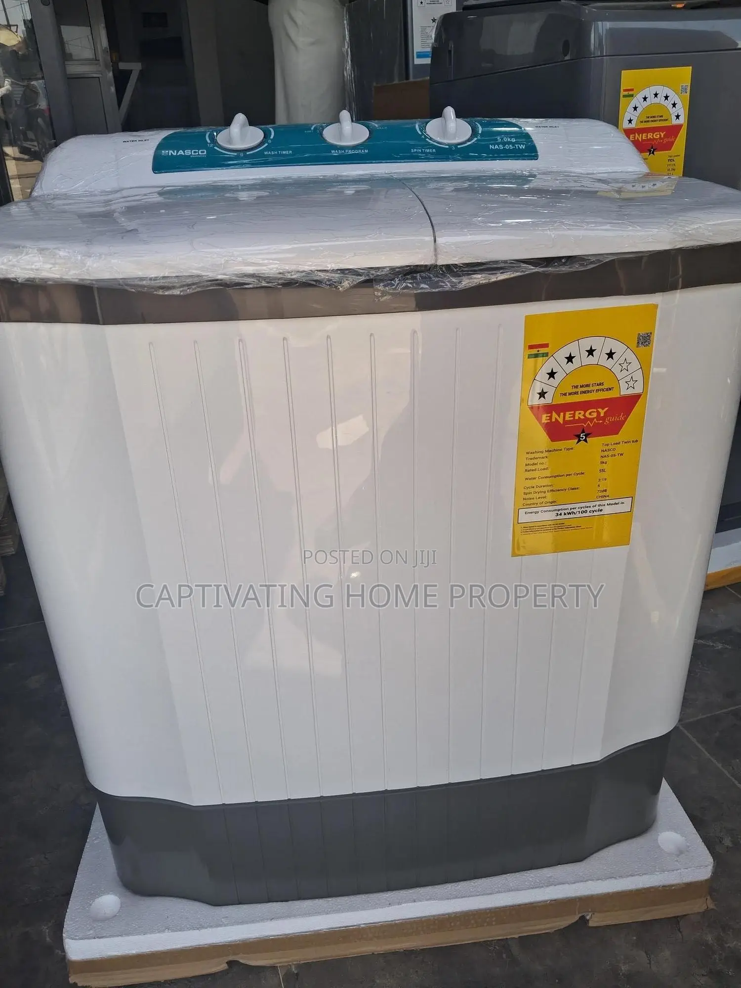 Nasco Washing Machine (5kg)