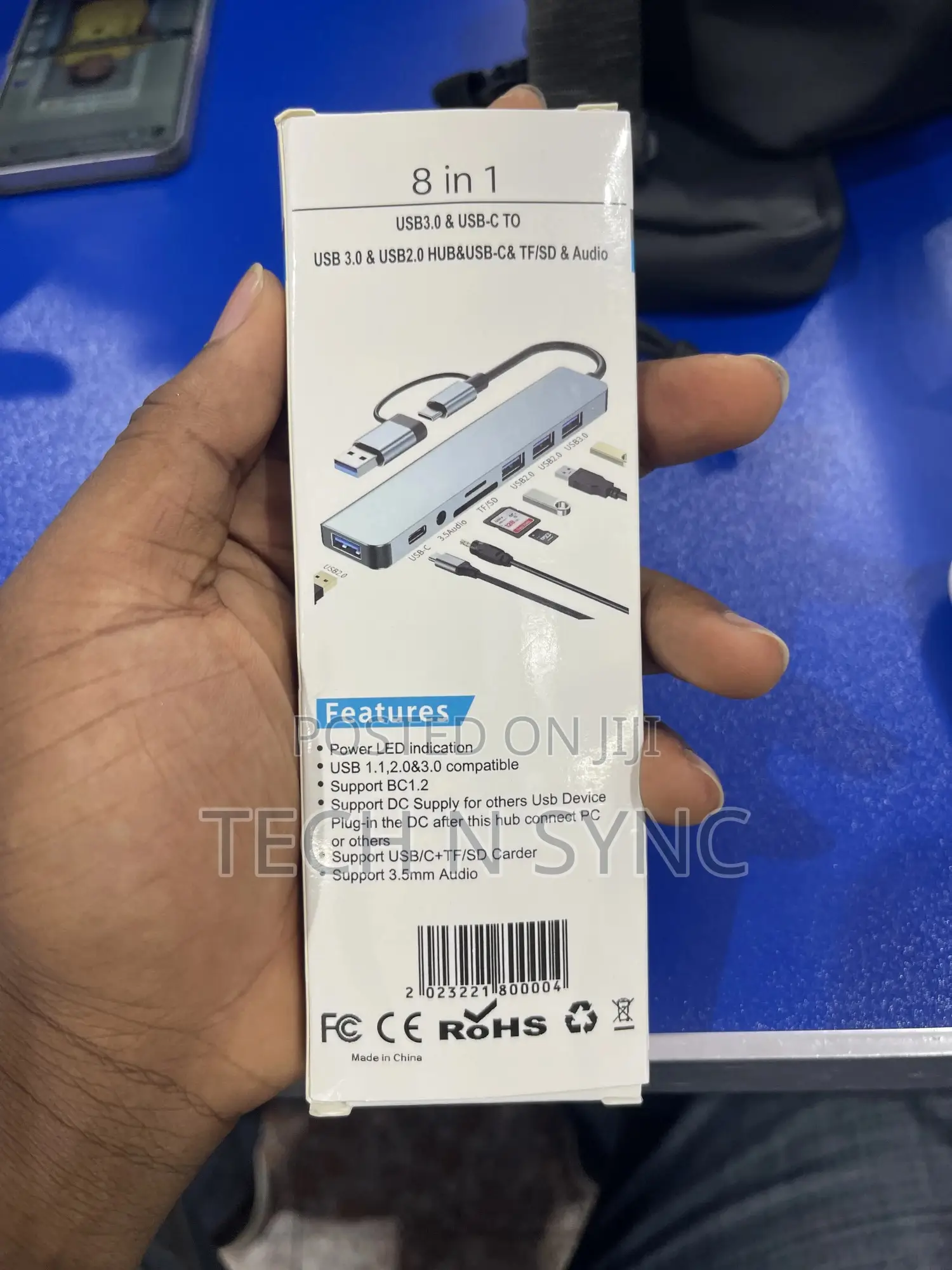 Type-c Adapter 8 In 1