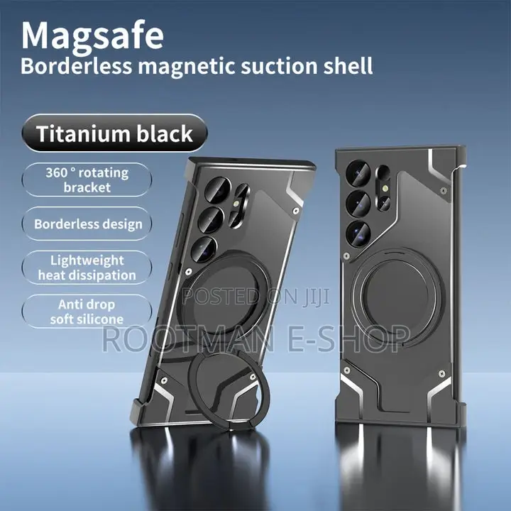 Aramid Fiber Case for Samsung Galaxy S25 Ultra Cover Frameless Metal