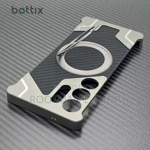 Aramid Fiber Case for Samsung Galaxy S25 Ultra Cover Frameless Metal