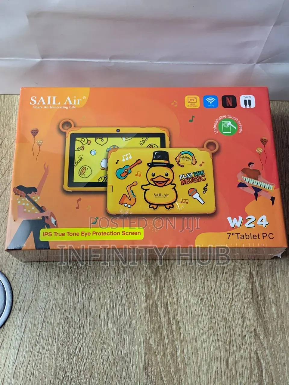 New Sail Air 107 32 GB Yellow