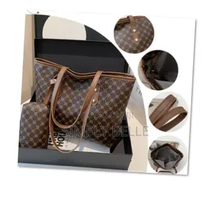 Contrasting Plaid Bag