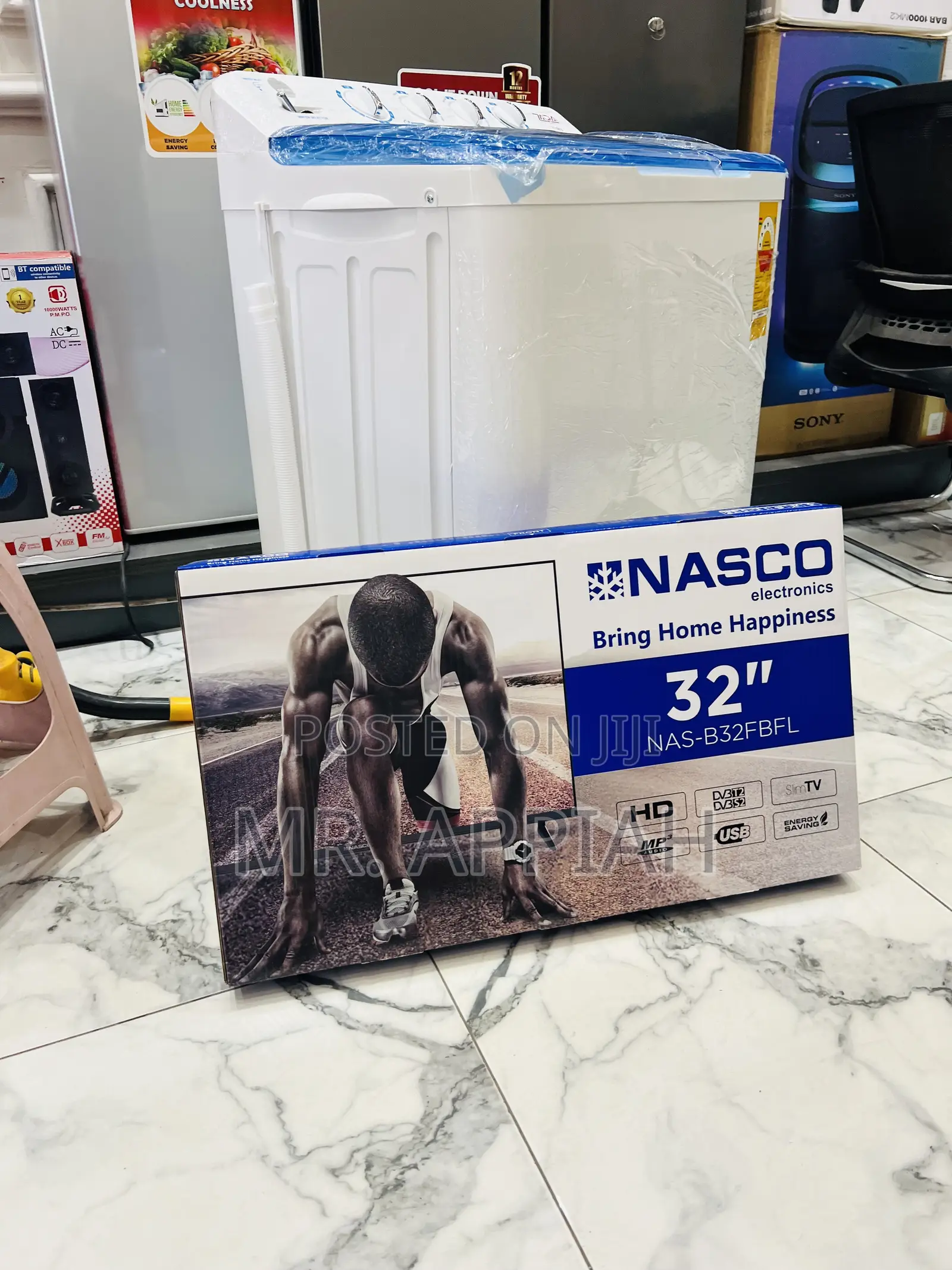 Check Out Affordable Nasco 32” Digital Satellite Television(Black)