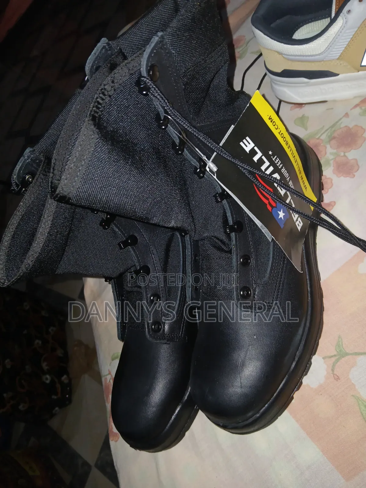 Belleville Vibram Black Boot