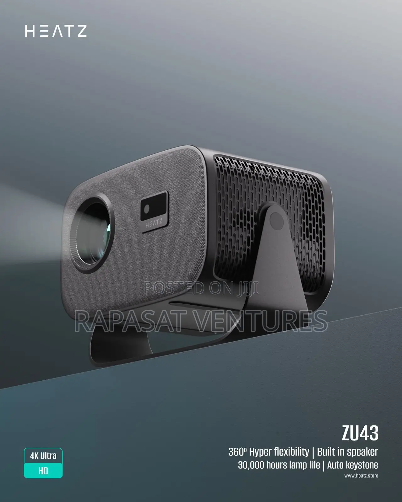 Heatz Zu43 Ultra Hd Projector