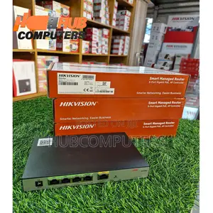 Hikvision Ds-3wg105g 5- Port Gigabit Poe / Ap Controller