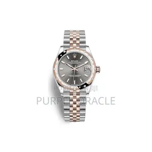 Rolex Datejust 31mm Dark Rhodium Dial Ladies Watch
