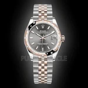 Rolex Datejust 31mm Dark Rhodium Dial Ladies Watch
