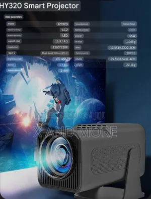 Smart Hy320 Projector (Android, Bluetooth, Wifi)