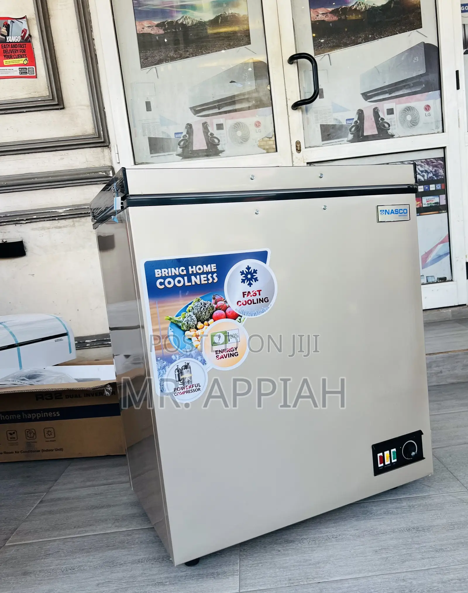Order Unique Nasco 138l Single Door Chest Freezer(Nas175fl).