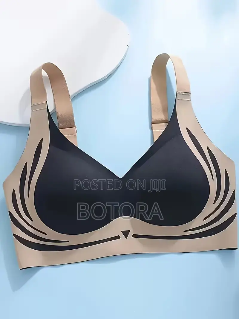 Women’S Wire-Free Bra With Free Tote Bag – Removable Pads
