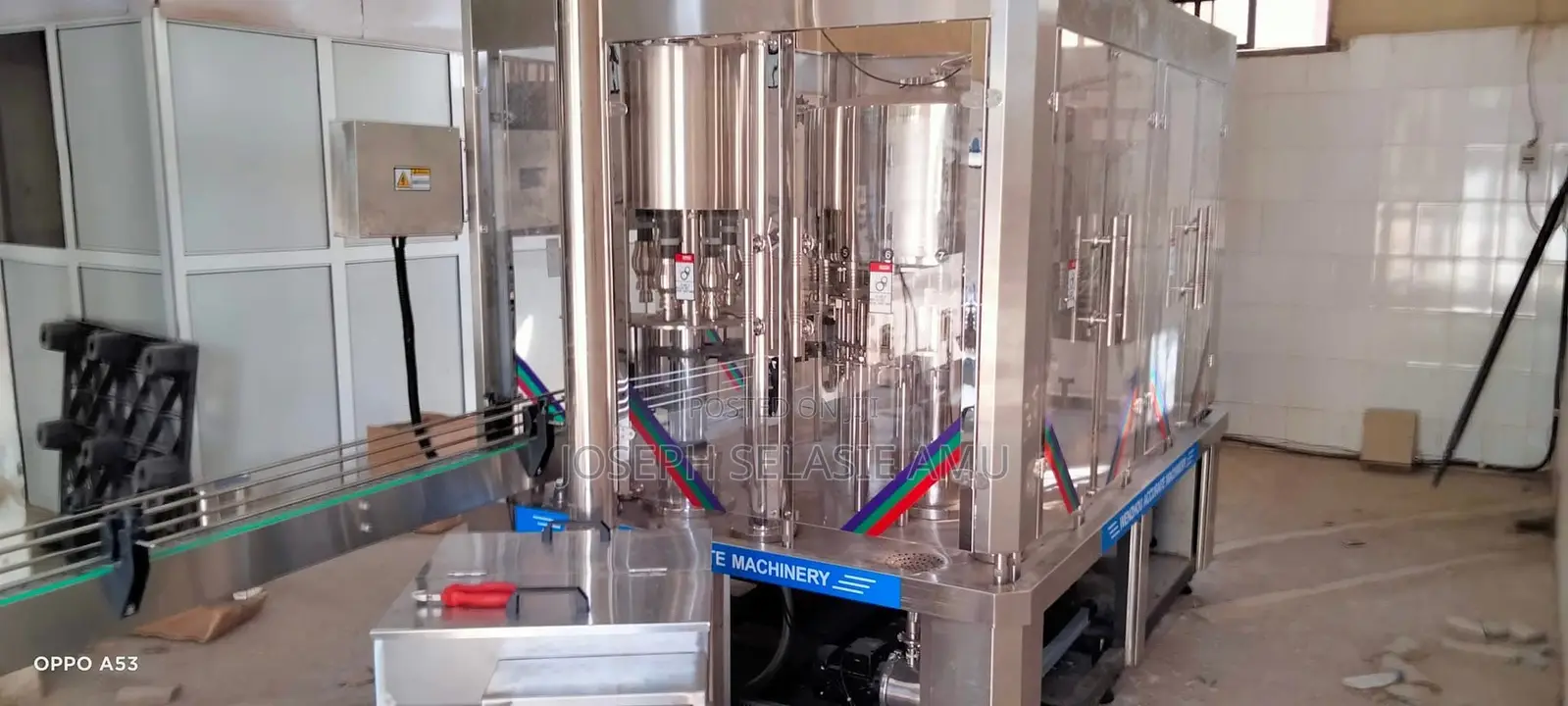 Bottle Water Machine Setup