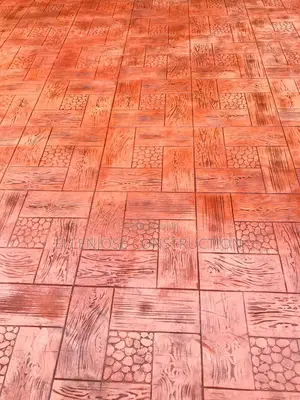 Stamped Concrete Floor