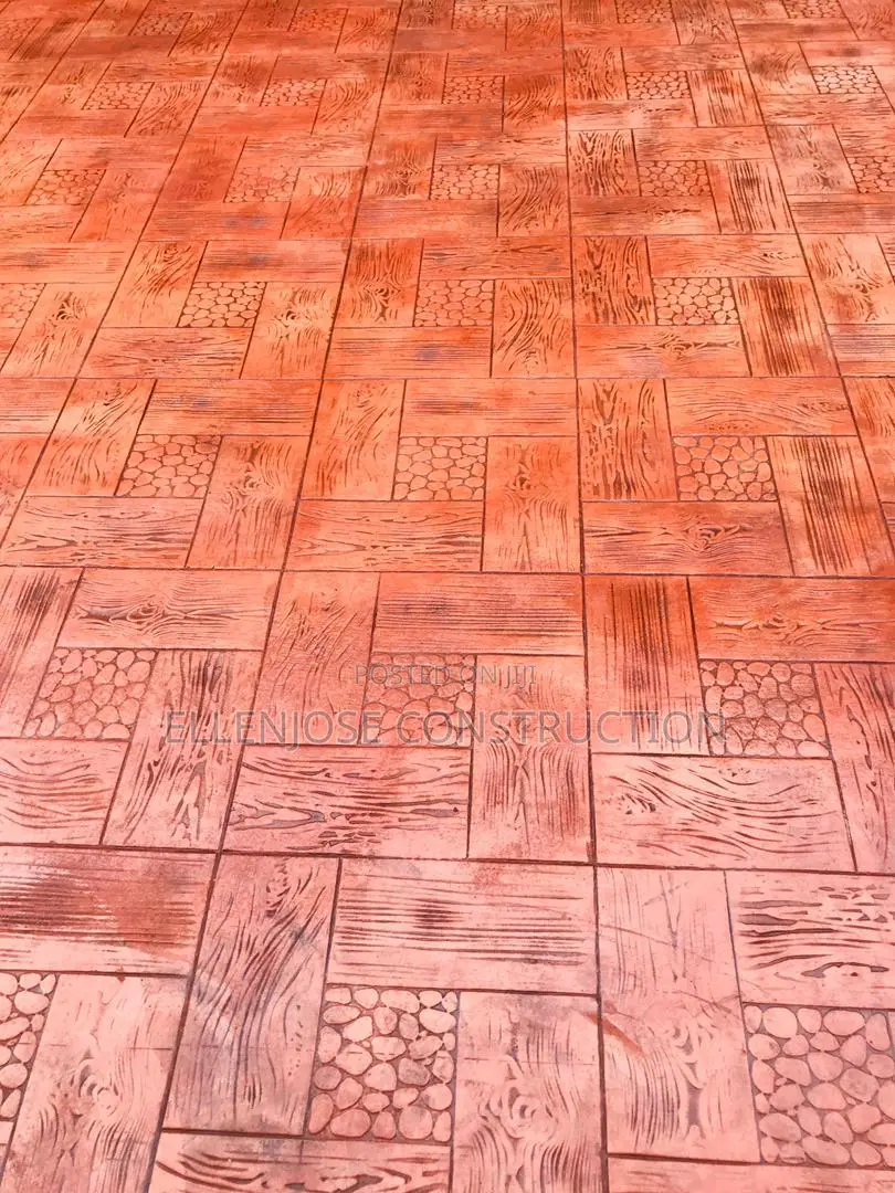 Stamped Concrete Floor