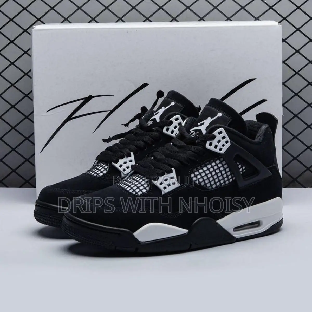 Air Jordan 4 Retro White Thunder