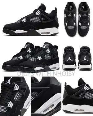 Air Jordan 4 Retro White Thunder