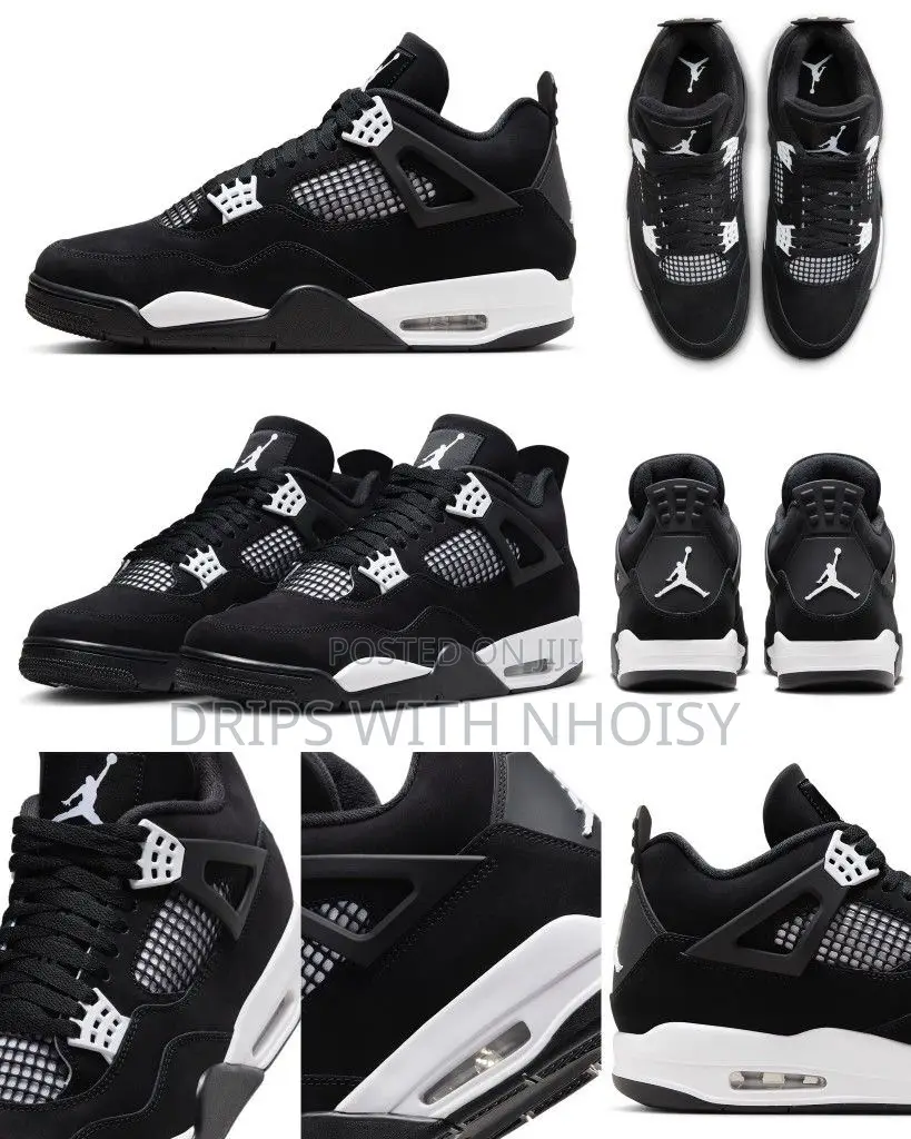 Air Jordan 4 Retro White Thunder