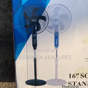 Mybright 16 Inches Rechargeable Solar Fan