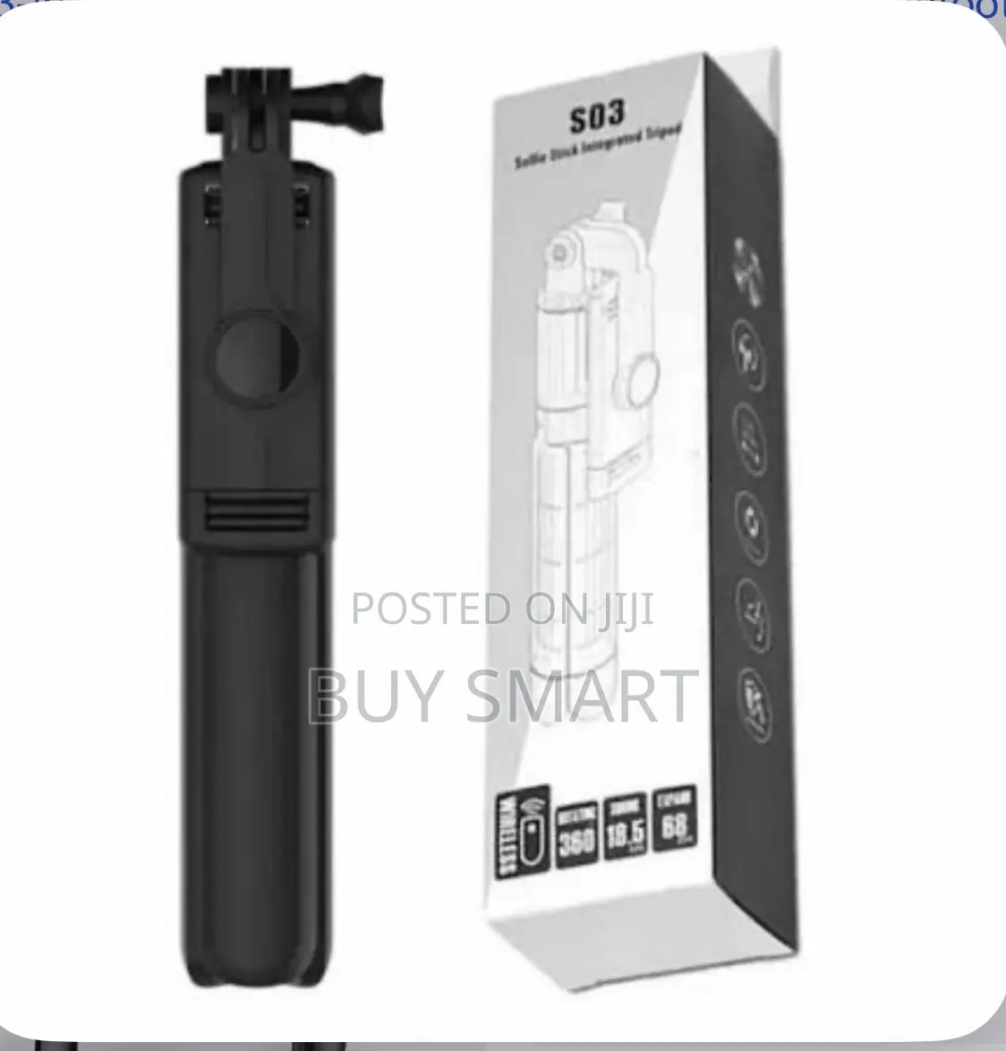 S03 Selfie Stick Integrated Tripod