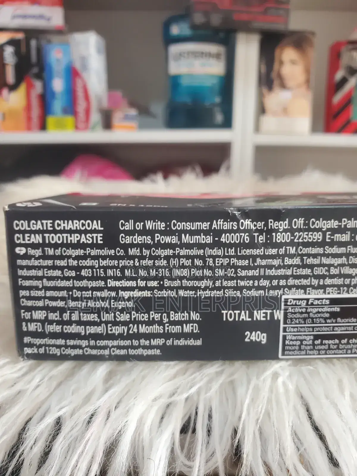 Colgate Charcoal Toothpaste.Twin Pack