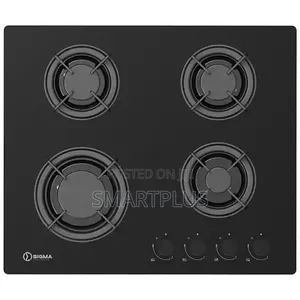 Sigma 4 Burner 60cm Built-in Gas Hob Ft Auto Ignition,Cast Iron.