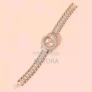 Luxury 5-in-1 Women’S Jewelry Set – Rose Gold