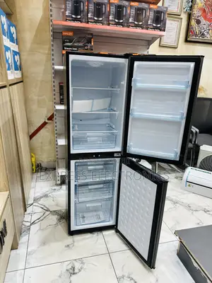 Authentic Sleek Dark Grey Double Door Deuce Bottom Freezer Nasd-2-20fl
