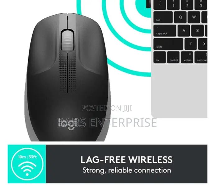 Logitech M190 Wirless Mouse – Mid Grey