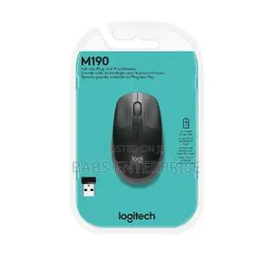 Logitech M190 Wirless Mouse – Mid Grey