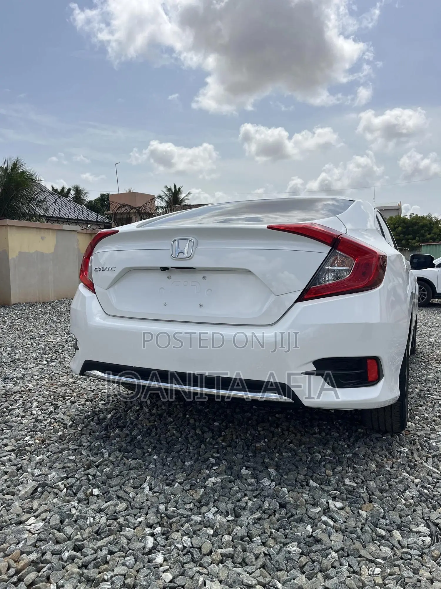 Honda Civic EX Sedan 2019 White