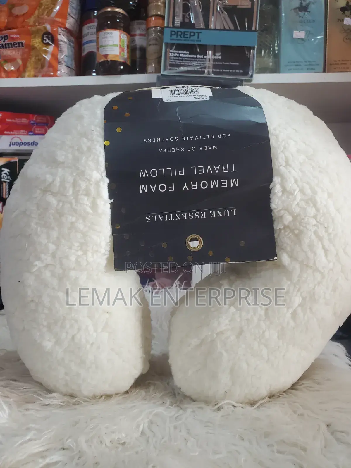 Memory Foam Travel Pillow