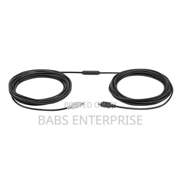 Logitech 10m Group Extender Cable – Black