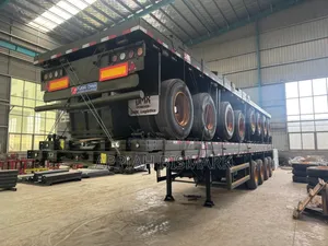 China Brand New Trailers Available 4 Axel With Separate Axel