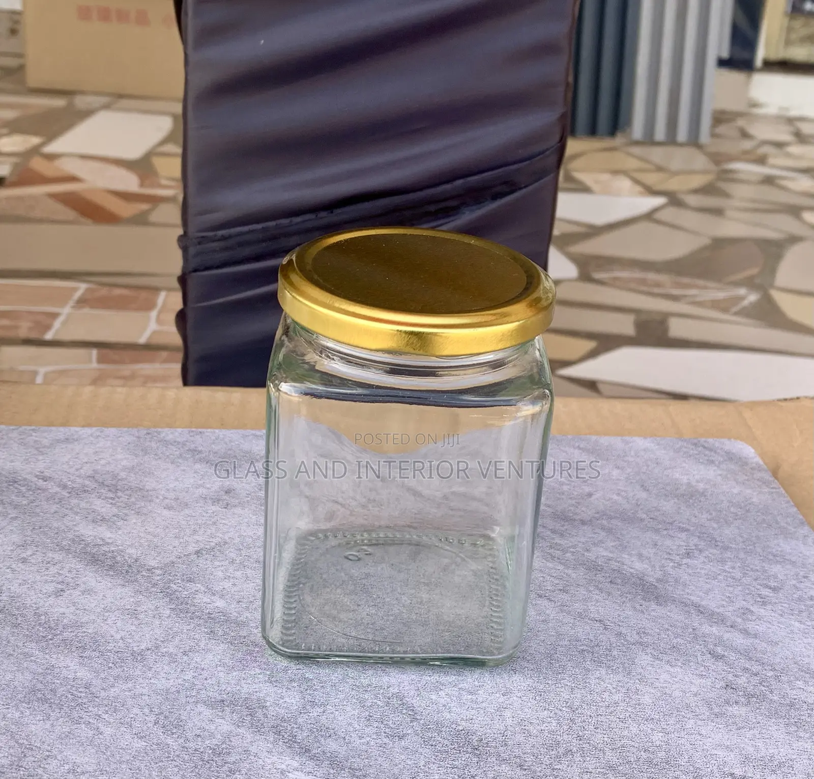 380ml Square Bottle or Jars
