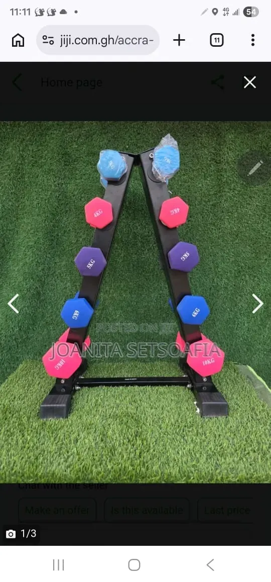 Dumbbell Rack