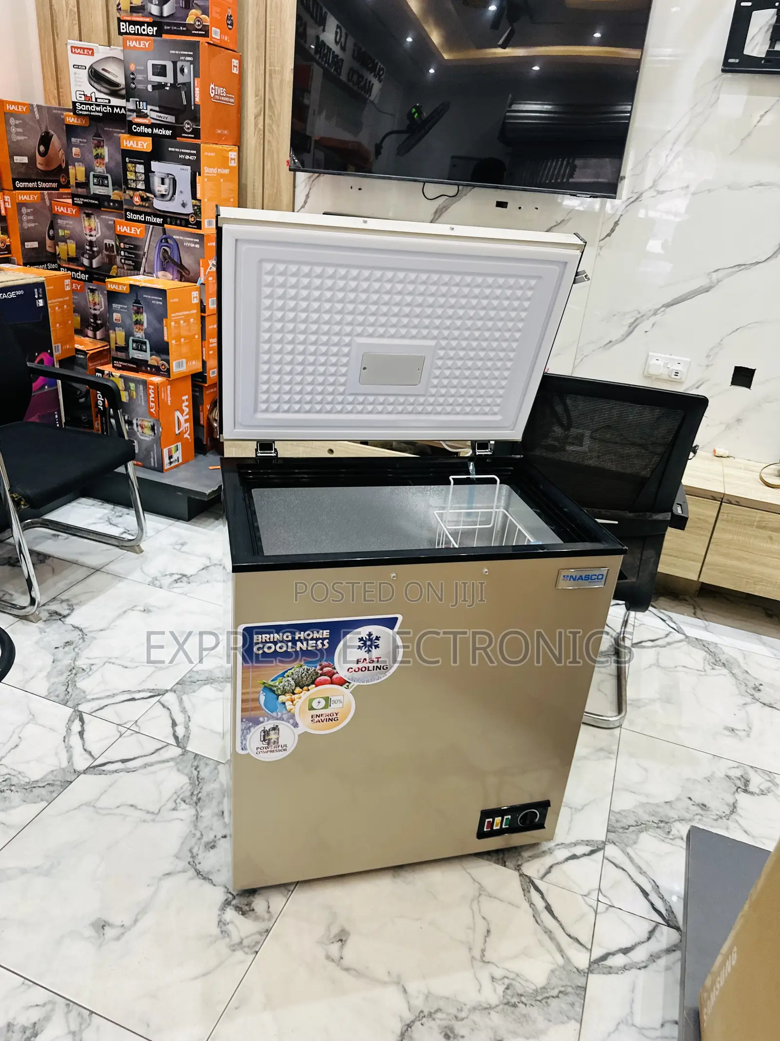 Place Your Order for Nasco Gold Chest Single Door Freezer Nas-175l