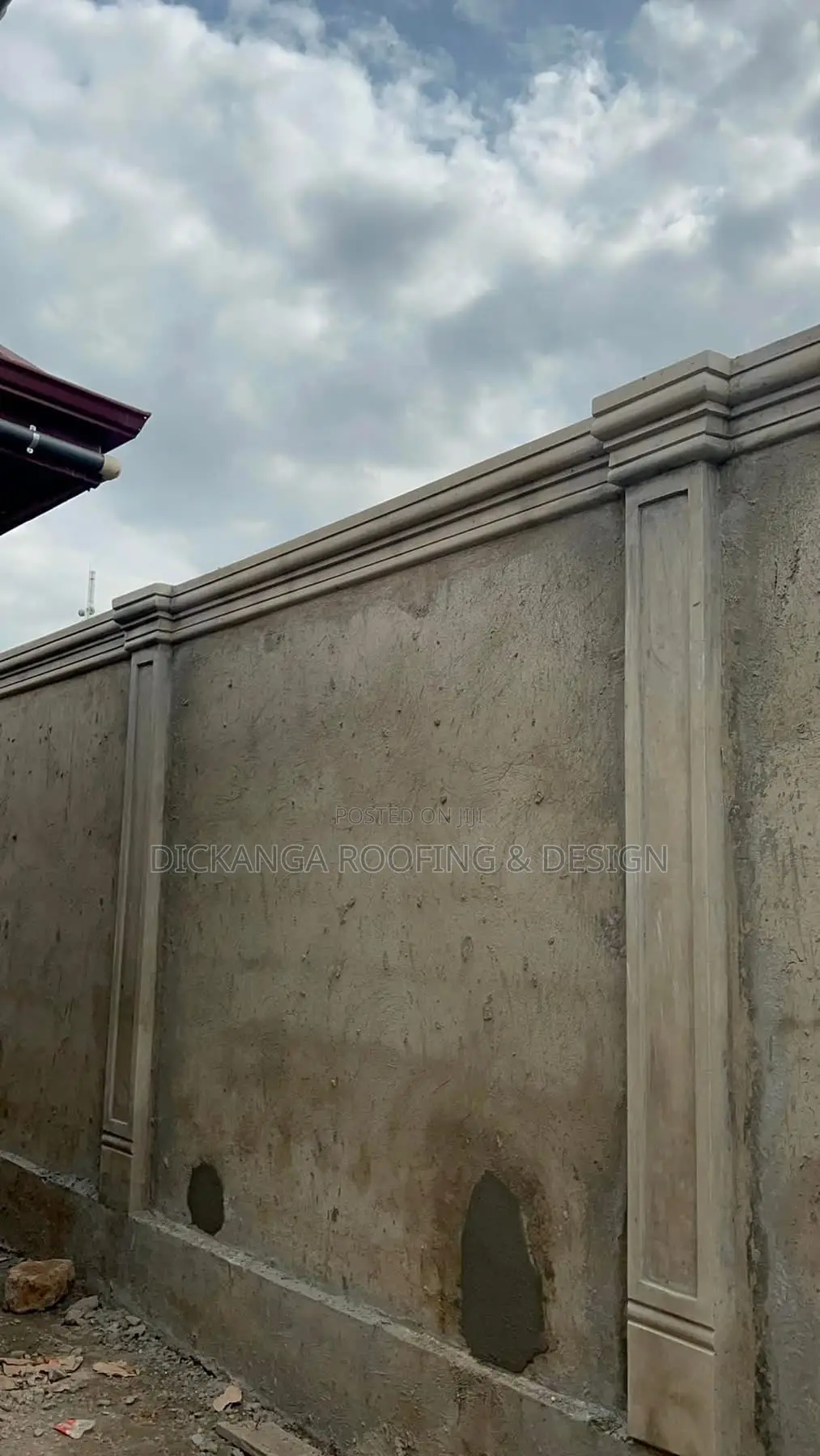 Euro Tile Roofing Sheet, Parapet Designs and Wood Work Is Our Service