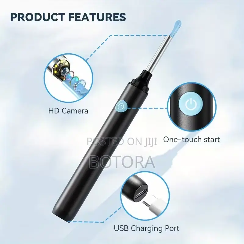 Visual Earwax Remover With Camera Light – (Multi-Function Set)