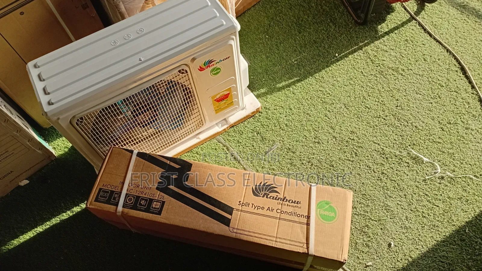 Rainbow 1.5hp Aircondition, Aircondition That Locks Cold.