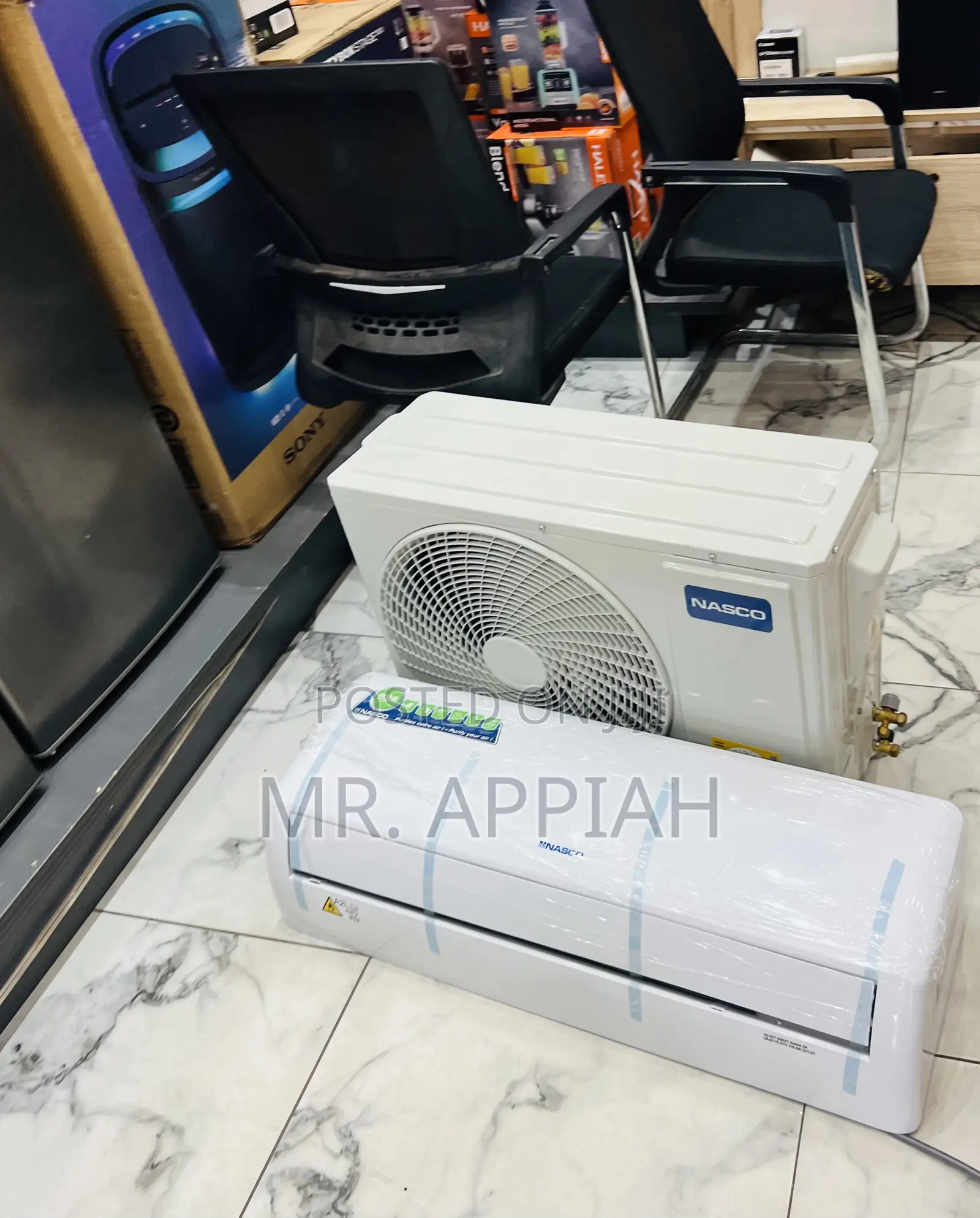Check Out Nasco 1.5hp Split Type Dual Inverter Ac(Remote Control)