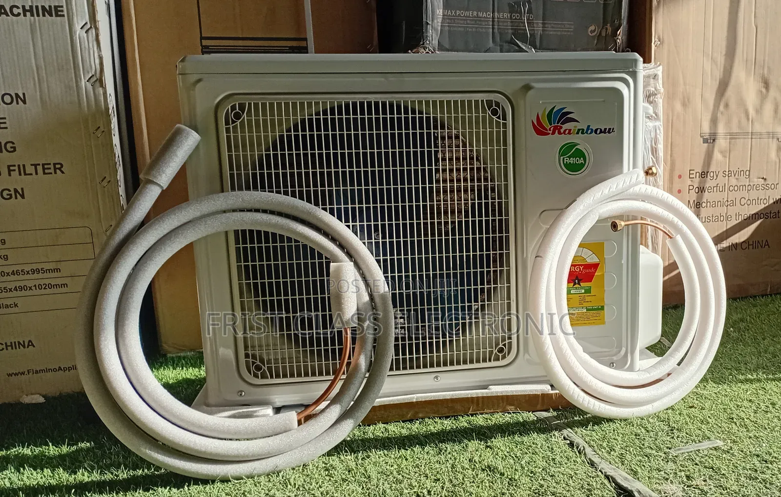 Rainbow 1.5hp Aircondition, Aircondition That Cools Heavy.