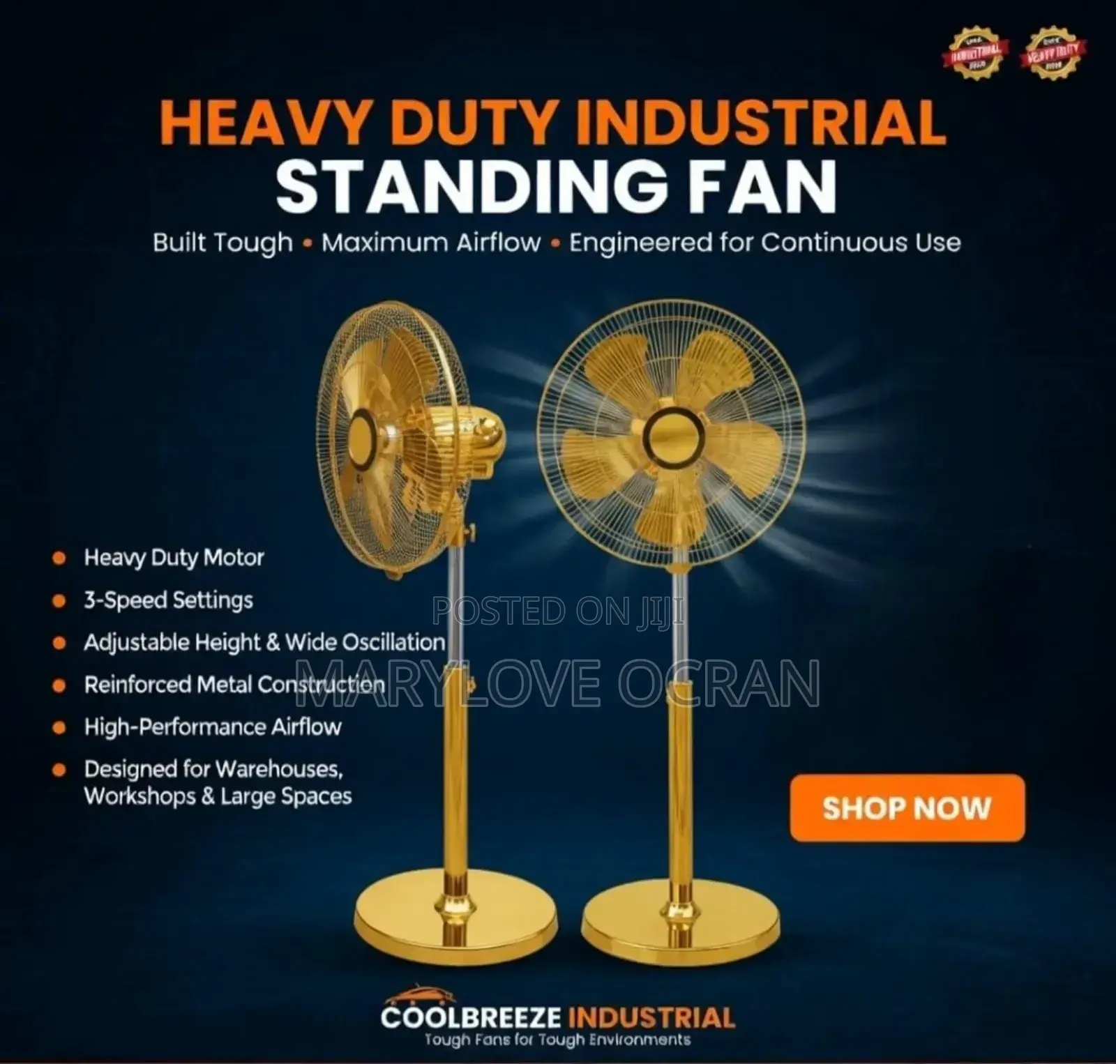 Heavy Duty Industrial Fan