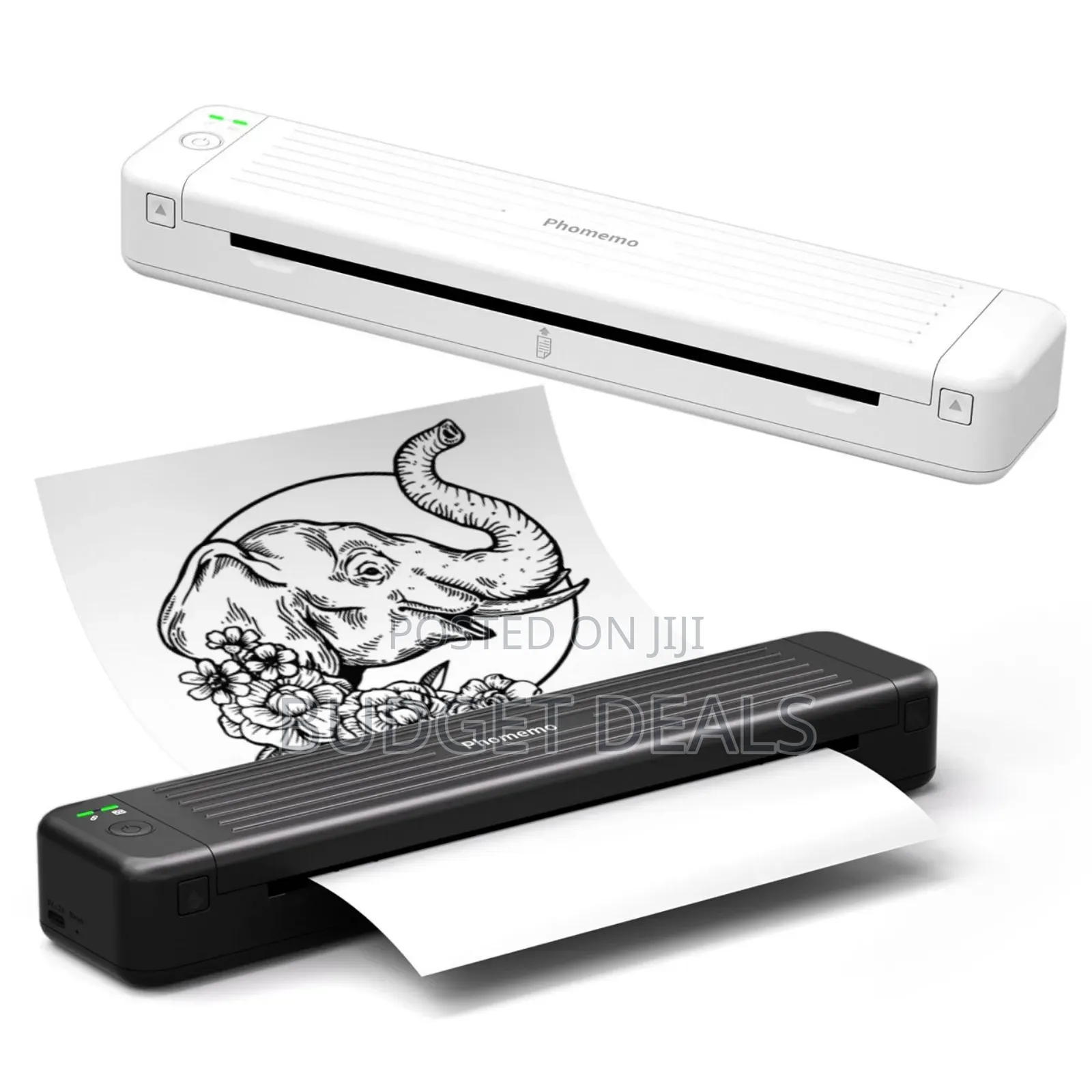 Portable Wireless Inkless Printer(Compatible With Normal Copy Paper)