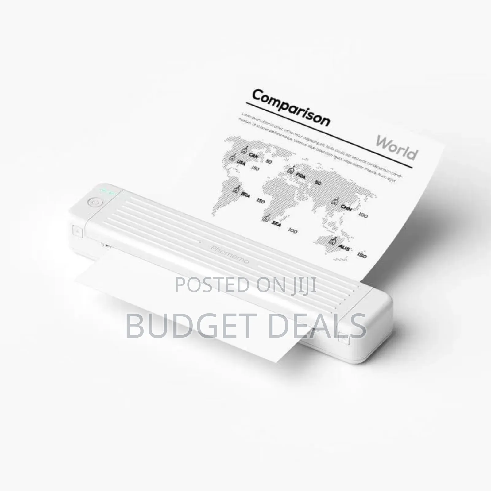 Portable Wireless Inkless Printer(Compatible With Normal Copy Paper)