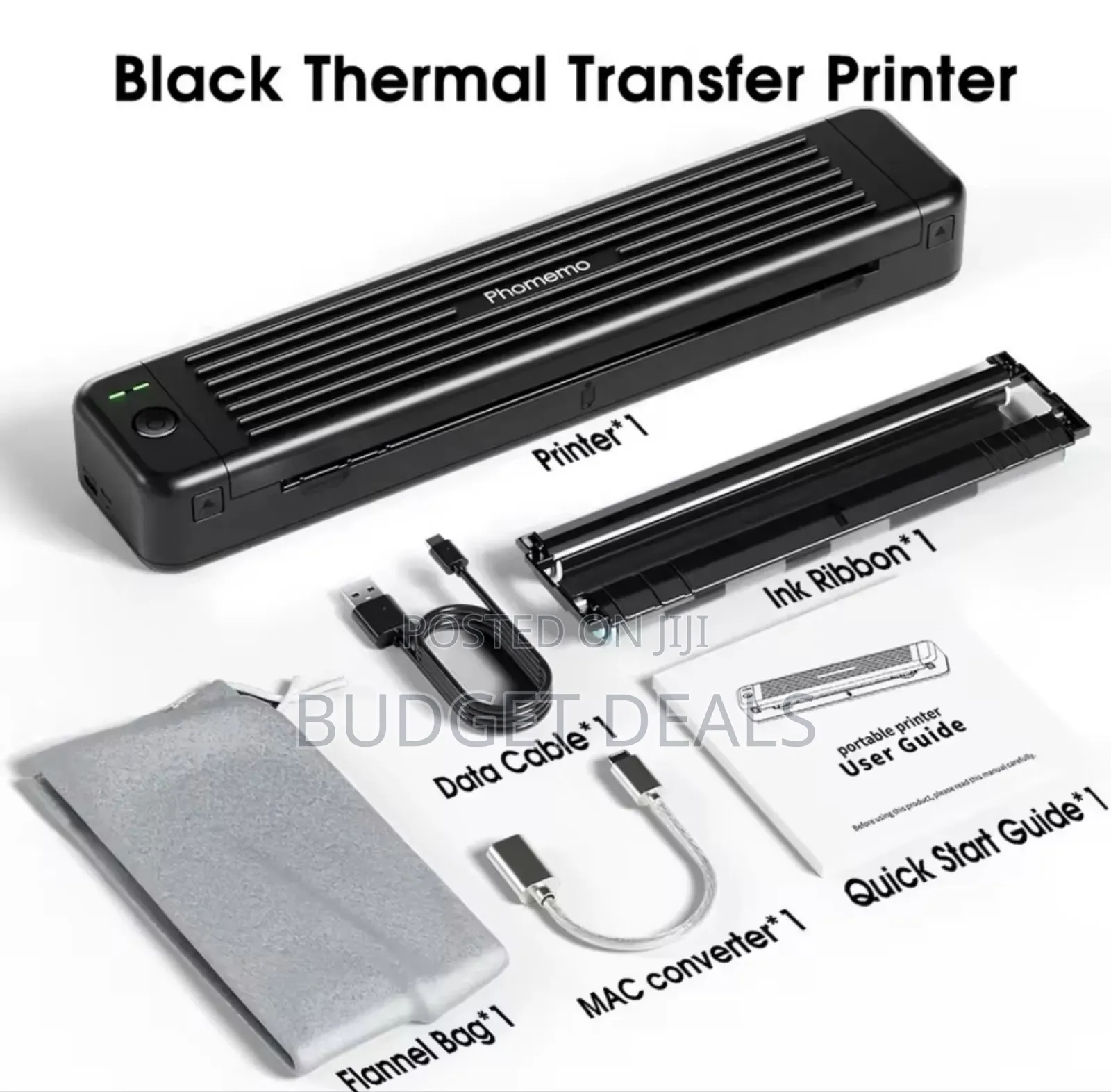 Portable Wireless Inkless Printer(Compatible With Normal Copy Paper)