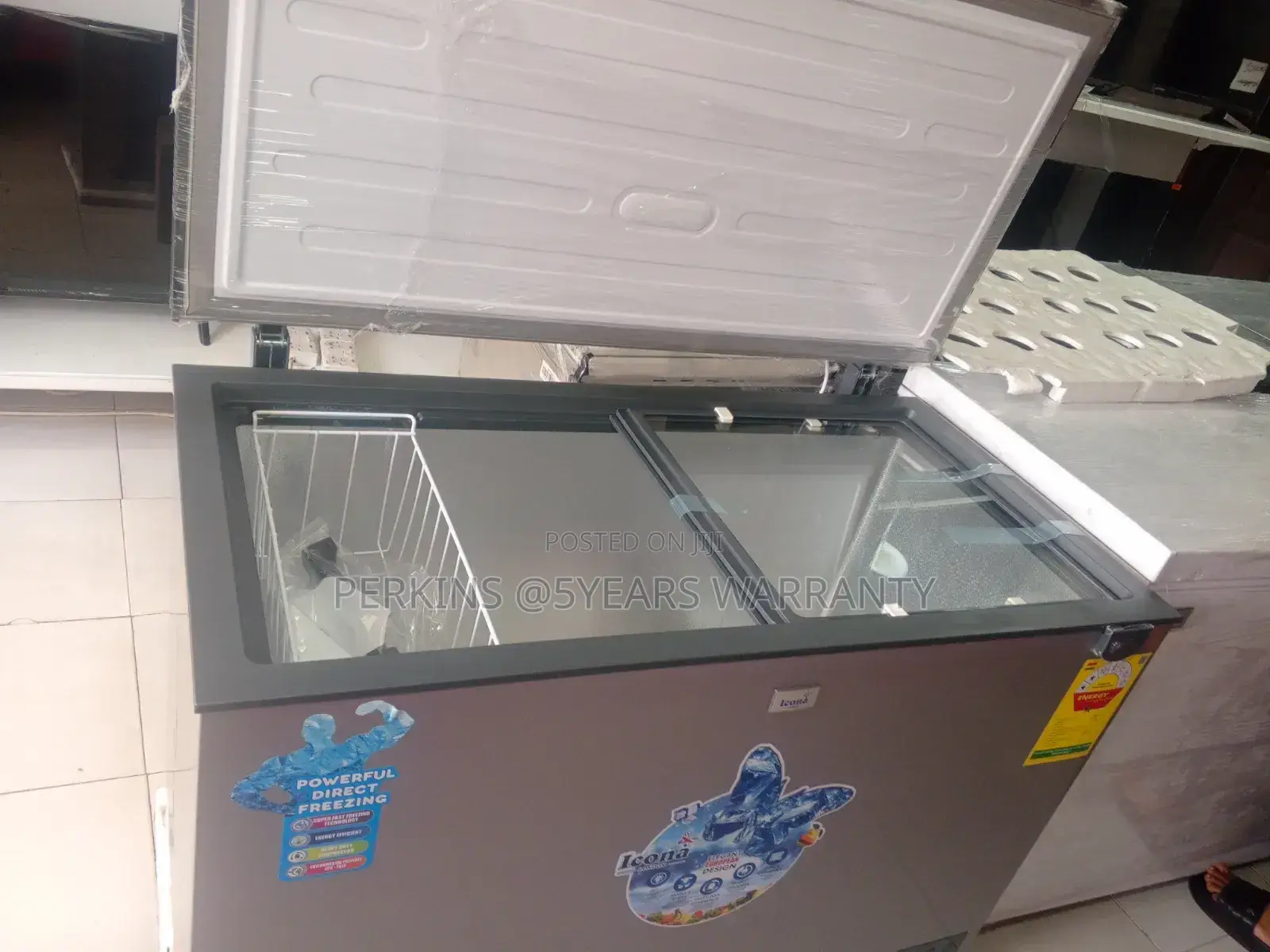 Icona Fresh Store 291 Liters Single Door Chest Freezer